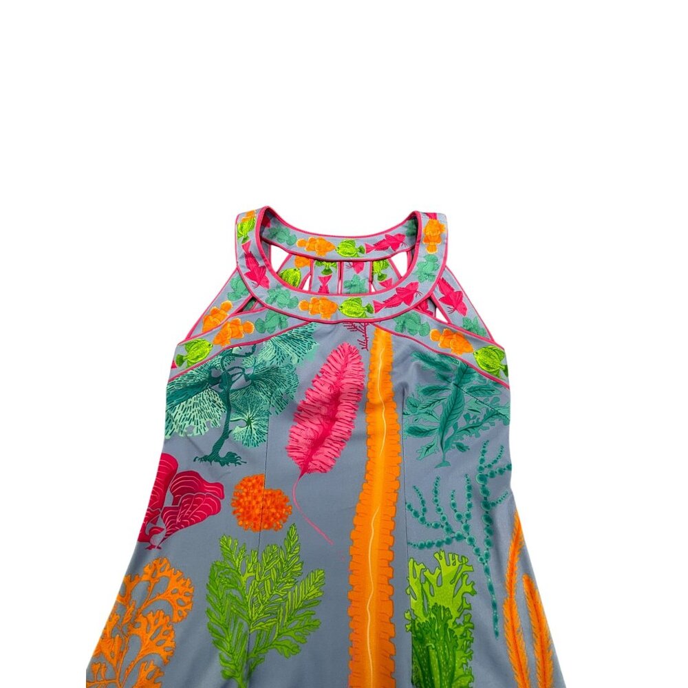 Gretchen Scott Isosceles Sea Sway Jersey Dress Size Xxsmall Under The Sea View 5